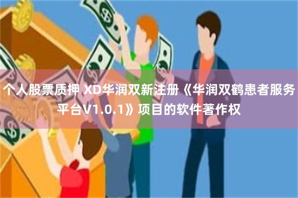 个人股票质押 XD华润双新注册《华润双鹤患者服务平台V1.0.1》项目的软件著作权