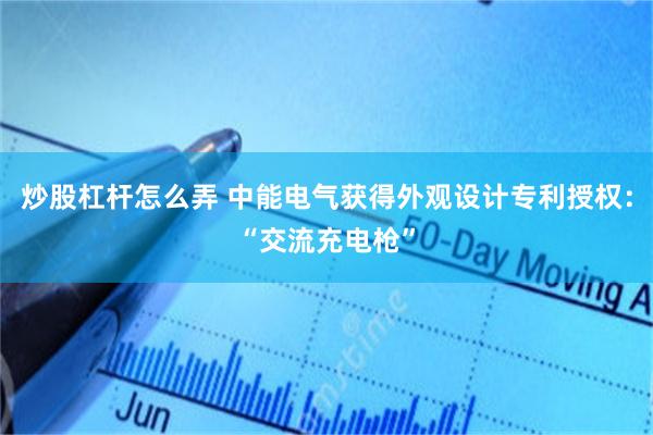 炒股杠杆怎么弄 中能电气获得外观设计专利授权：“交流充电枪”